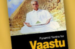 Person meditating with pyramid symbol