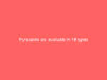 pyracards are available in 16 types 769 164e4