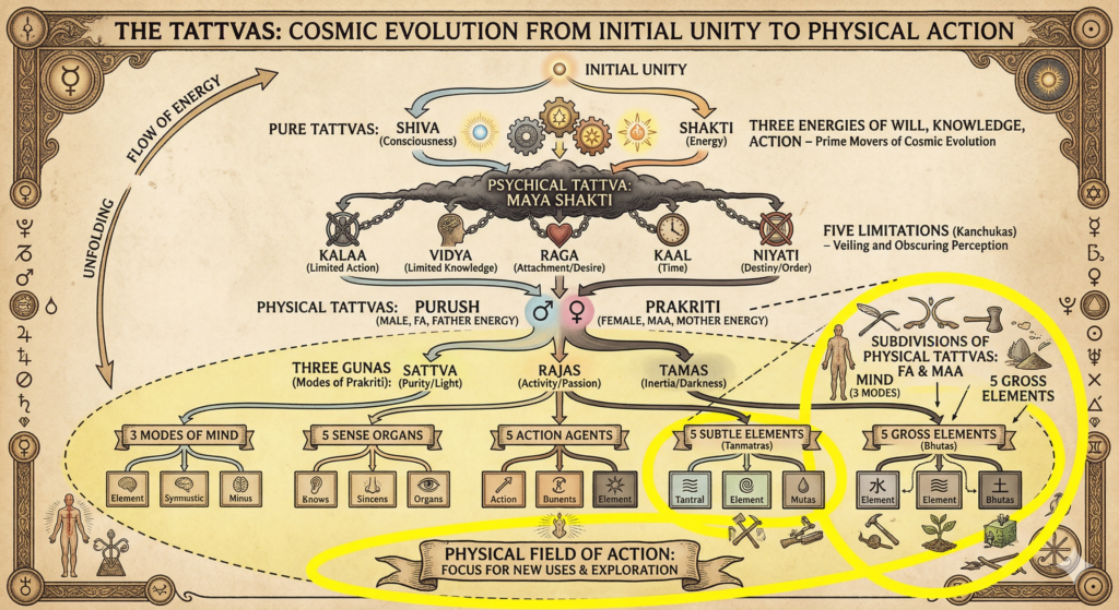 Tattva diagram relevant to Max 9x9